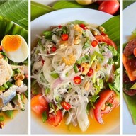 ส้มตำ ยำขนมจีน ก๋วยจั๊บญวน-คุณนายสะอาด ปทุมธานี