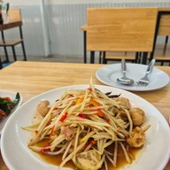 เมนูของร้าน ยำปูม้าเจ็ดยอด สารภี