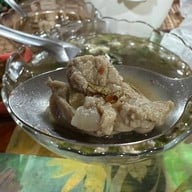 เมนูของร้าน ป๋าเหมี่ยวต้มเนื้อ