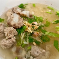 เมนูของร้าน ร้านข้าวต้มปลากระพง