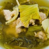เมนูของร้าน ใจใจ ข้าวแกง ขนมจีน ทรงวาด