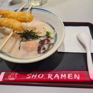 เมนูของร้าน Sho Ramen - โช ราเมน @เซ็นทรัลบางนา ชั้น 5 Central Bangna 5th floor