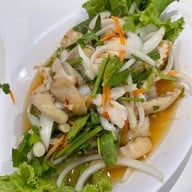 เมนูของร้าน กุ้งอบภูเขาไฟ