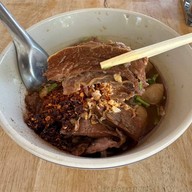 เมนูของร้าน บ้านเสือก๋วยเตี๋ยวเรืออยุธยา