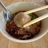 เมนูของร้าน บ้านเสือก๋วยเตี๋ยวเรืออยุธยา