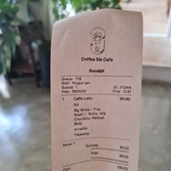 เมนู Coffee Sis Cafe