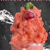 ไอติมกะทิสด เกล็ดหิมะ ร้านKingkong Cuts