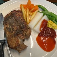 เมนูของร้าน สเต็กจริงๆ