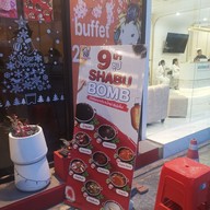 เมนู Shabubomb  (ชาบู ข้าวหน้าเนื้อพ่นไฟ) รามคำแหง