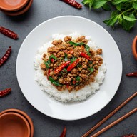 กิน-กะ-เพรา (กะเพราพริกแห้ง อร่อยมั้ก)