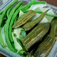 เมนูของร้าน อ้ายจิ้น ลาบคั่วเมืองเหนือ เลียบคลองภาษีเจริญฝั่งใต้ ม.เดอะเนเจอร์ซิตี้ 2/110 ซ.6