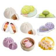 ร้านจู  ขนมจีบ ซาลาเปา  บะ๊จ่าง  หลากหลายรส หมู่บ้านบัวทอง4. บางบัวทอง