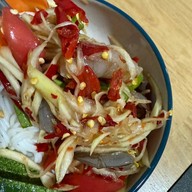 ตำปะล่ะส้มตำเจ้สุรสเด็ดเผ็ดดาก&กระเพาเลือกหน้า วัชรพล