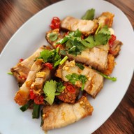 เมนูของร้าน ร้านเจ๊เพลิน คลองขุด จันทบุรี