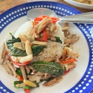 เมนูของร้าน ไข่ข้นปู/ข้าวผัดปู/เมนูปูร้านอาอ้อ เลี่ยงเมืองปากเกร็ด