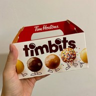 เมนูของร้าน Tim Hortons ศูนย์การประชุมแห่งชาติสิริกิติ์ (QSNCC)