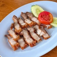 เมนูของร้าน เลือดหมูบ้านแม่ศรี