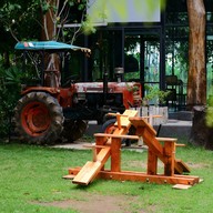 บรรยากาศ คูณ พิซซ่าเตาฟืน ลาดปลาดุก