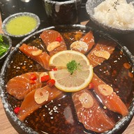 เมนูของร้าน ด็อกเตอร์แซลมอน ด็อกเตอร์แซลมอน แอนด์ ชาบู ฉะเชิงเทรา