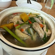 แฉล้มตำไทบ้านหมูคลุกฝุ่น @ศรีสมานคลองประปา นนทบุรี