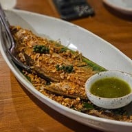 เมนูของร้าน ไก่ย่างเสือใหญ่ วัดพระศรีฯ