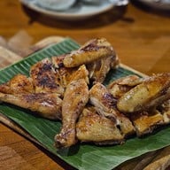 เมนูของร้าน ไก่ย่างเสือใหญ่ วัดพระศรีฯ