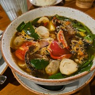 เมนูของร้าน ไก่ย่างเสือใหญ่ วัดพระศรีฯ