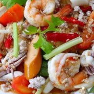 รักษ์ยิ้ม ยำแซ่บ (เจ้าเก่า) บ้านสวน