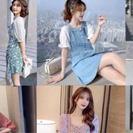 บ้านชุดเดรส เสื้อผ้าแฟชั่นสไตล์เกาหลีราคาถูก