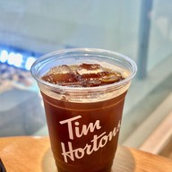 เมนูของร้าน Tim Hortons ซีคอนสแควร์ ศรีนครินทร์
