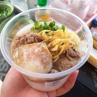 โจ๊กกระปุก Byน้องนินจา , ข้าวเหนียวหมู