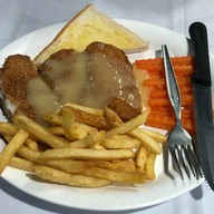 เมนูของร้าน สเต็กลุงหนวด ท่าพระ