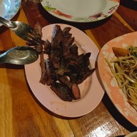 เมนูของร้าน ร้านลาบแจ้บ ๆ กุ้งเป็นใต๋แข่น