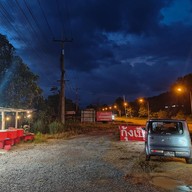 หน้าร้าน ร้านลาบแจ้บ ๆ กุ้งเป็นใต๋แข่น