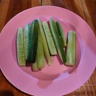 เมนูของร้าน ร้านลาบแจ้บ ๆ กุ้งเป็นใต๋แข่น