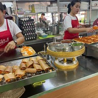 สรินทร์ทิพย์ ขนมเบื้องไทย ตลาดพลู ตลาดเดินเล่น