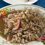 เมนูของร้าน ส้มตำ ยกครก เจ้าเก่า เสนา ซอย 42