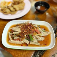 เมนูของร้าน ก๋วยจั๊บคุณติ๊ก