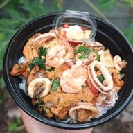 ข้าวห่อหมกทะเล ไข่ข้น