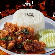 Cham Chicken (ฉ่ำ)-ข้าวไก่ทอด