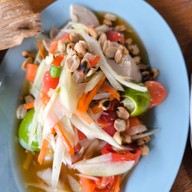 ปลาเผา-ส้มตำ