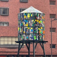 บรรยากาศ Tom Fruin's Watertower | Kitahama Park