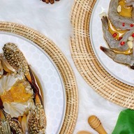 มีแต่หอยกับรอยยิ้ม (ปลาเผา กุ้งเผา ยำ อาหารไทย) หน้าไทยฟู๊ด บางกรวย