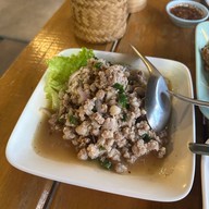 เมนูของร้าน ลาบนายมอน