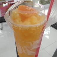 เมนูของร้าน คาเฟ่  นางฟ้า  น้ำผลไม้สดปั่น  ทุเรียน ของดอง ตลาดแกรนด์ อยุธยา