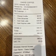 Oasis Coffee Rangnam สาขา 1 รางน้ำ
