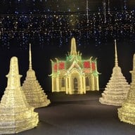 Lighting Art Museum & Balloon Garden in Thailand