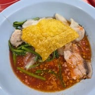 เมนูของร้าน ข้าวต้มปลารุ่งเรือง/ก๋วยเตี๋ยวปลารุ่งเรือง