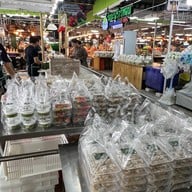 ขนมถ้วยใบเตยมะพร้าวอ่อน Coco’s Story ศูนย์กลางตลาดดอกไม้ปากคลองตลาดใหม่