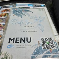 เมนู Cafe' Inn Factory